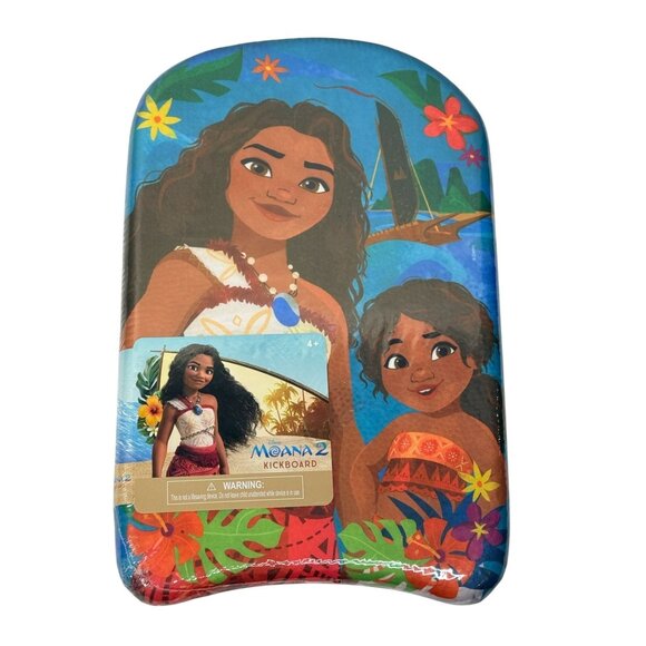 Disney Moana 2 Kickboard Kids Swim Float Training Aid Pool Beach Ages 4+ - Picture 1 of 3
